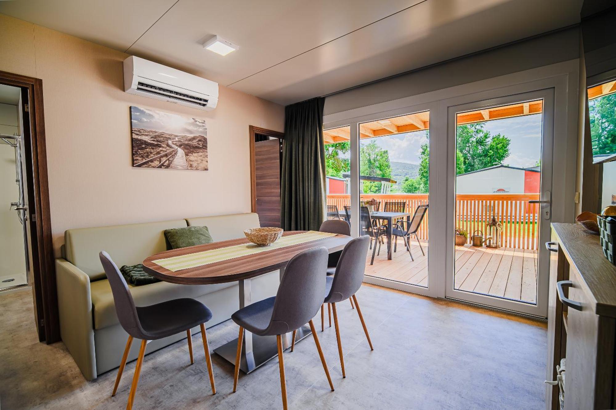 Premium Mobile Homes With Thermal Riviera Tickets Чатеж-об-Саві Екстер'єр фото