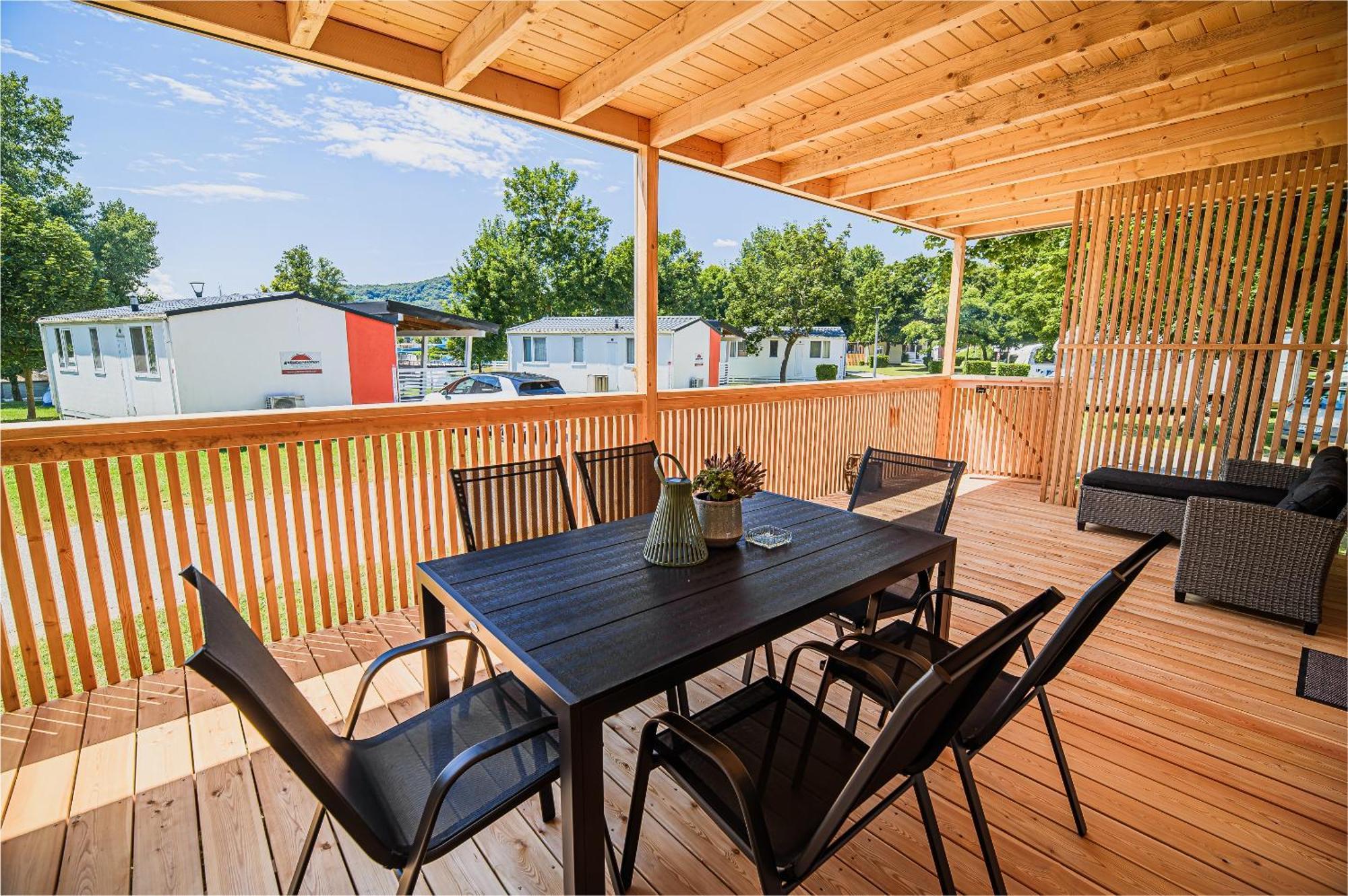 Premium Mobile Homes With Thermal Riviera Tickets Чатеж-об-Саві Номер фото