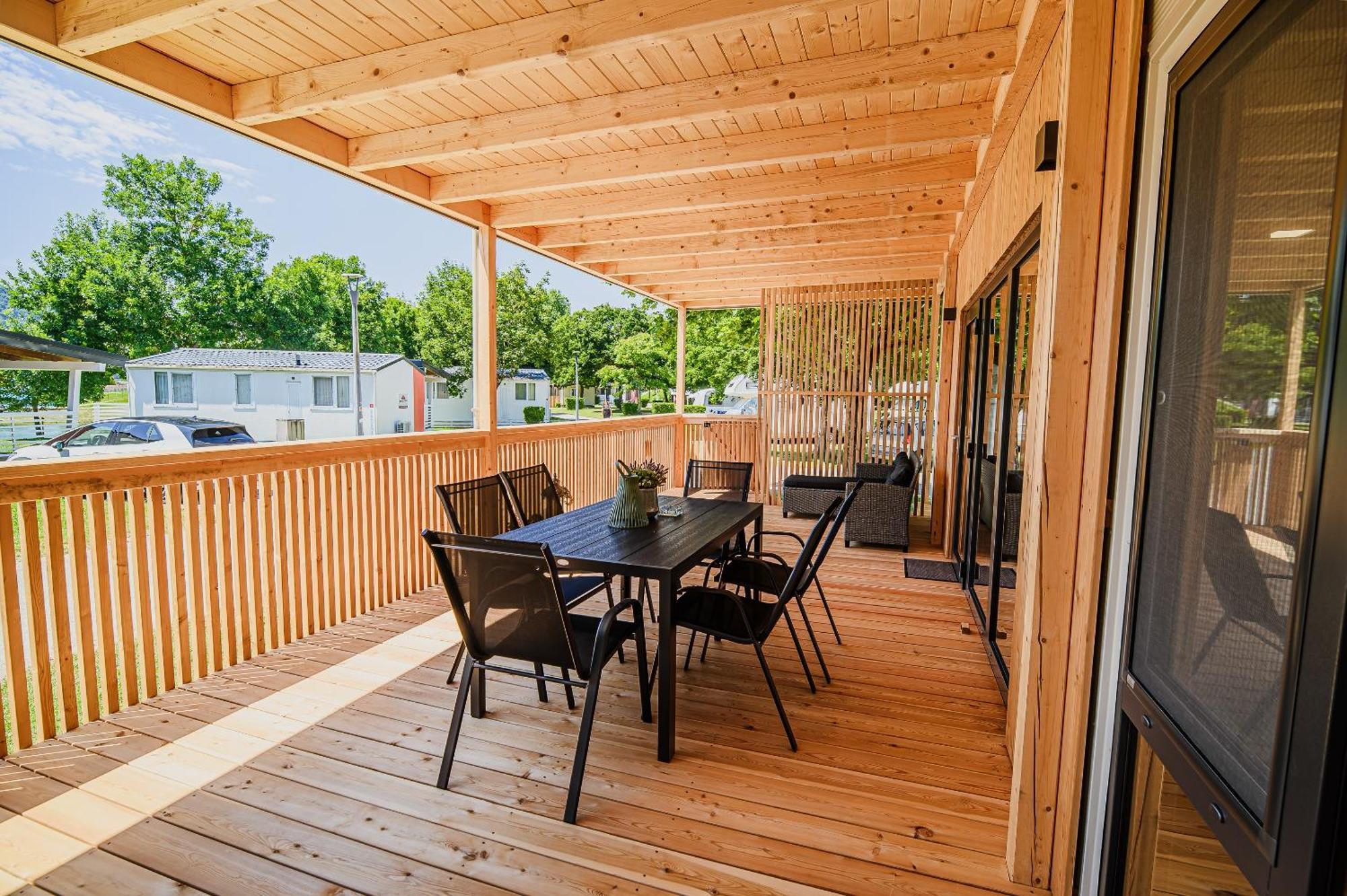 Premium Mobile Homes With Thermal Riviera Tickets Чатеж-об-Саві Номер фото