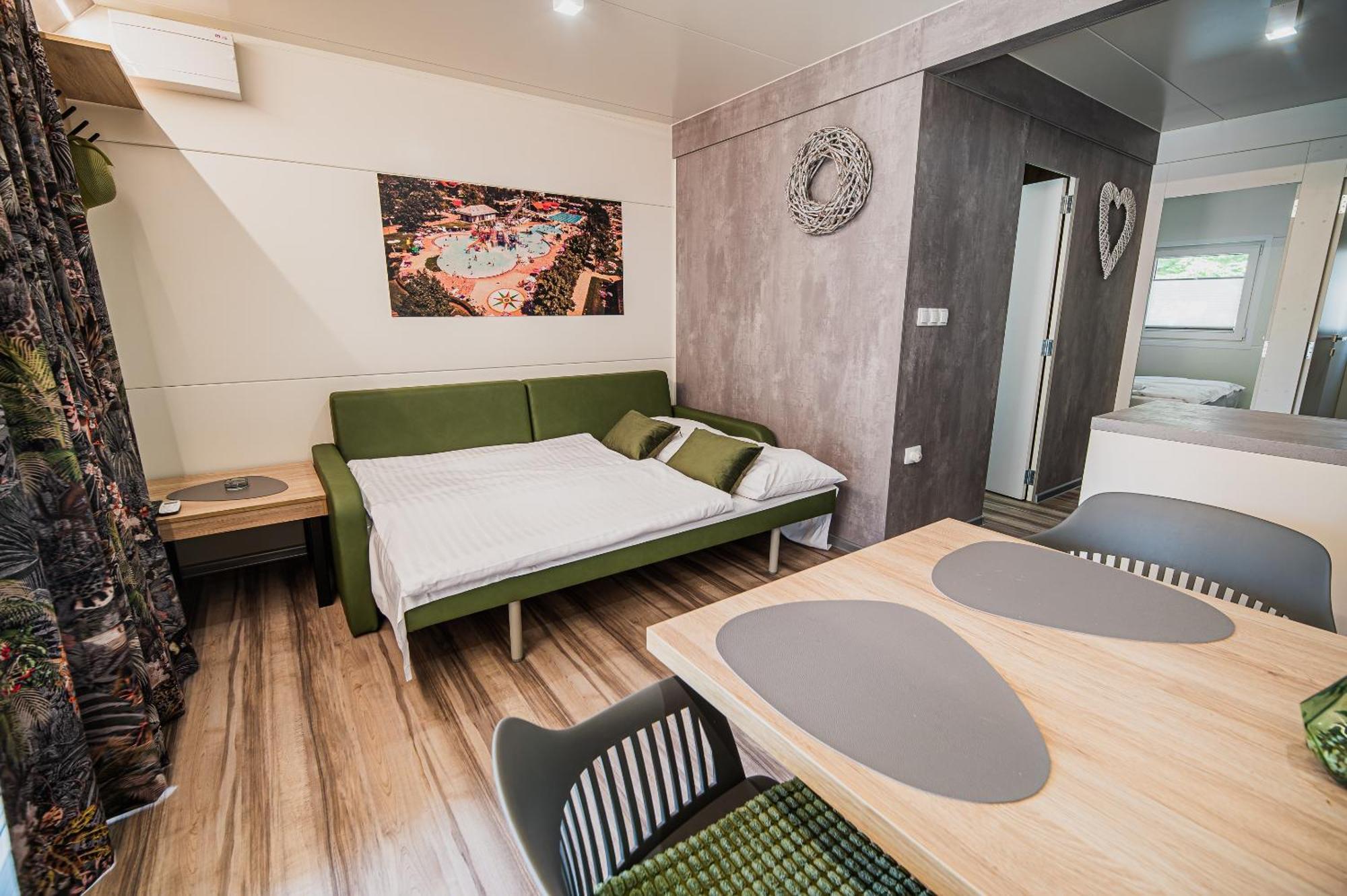 Premium Mobile Homes With Thermal Riviera Tickets Чатеж-об-Саві Екстер'єр фото
